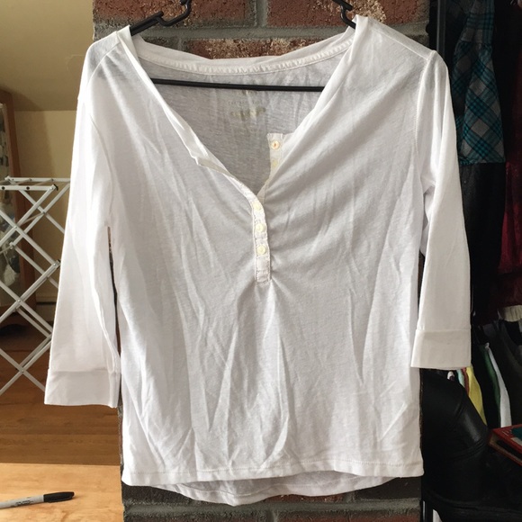 American Eagle Feather Light 3/4 Tee - Picture 1 of 4